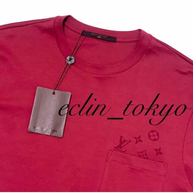 LOUIS モノグラム Tシャツ バーガンディ色 E3020の通販 by eclin_tokyo｜ルイヴィトンならラクマ VUITTON - 未使用タグ付 ルイヴィトン 人気高評価