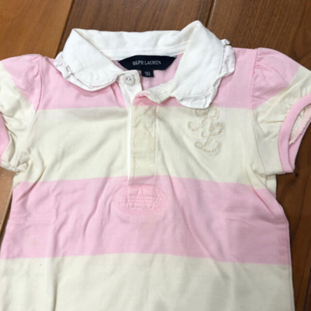 Ralph Lauren(ラルフローレン)のラルフローレン　ポロシャツ　90 キッズ/ベビー/マタニティのキッズ服女の子用(90cm~)(Tシャツ/カットソー)の商品写真