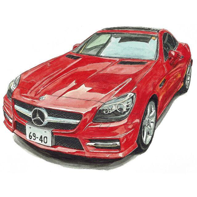 GC-1331 M BENZ SL/350SLK限定版画サイン額装作家平右ヱ門の通販 by ...