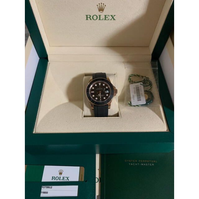 ROLEX(ロレックス)の市場最安ロレックス　Rolex ヨットマスター　116655 ピンクゴールド メンズの時計(腕時計(アナログ))の商品写真