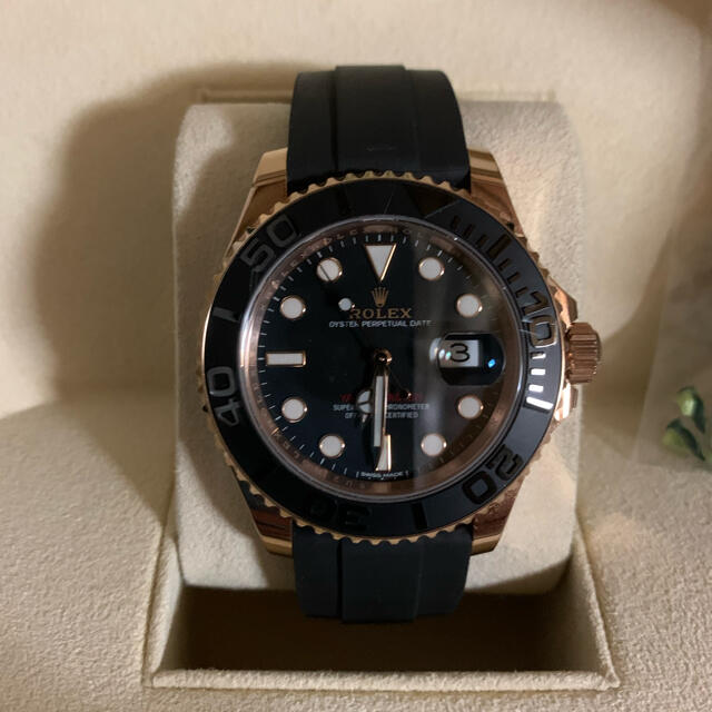 ROLEX(ロレックス)の市場最安ロレックス　Rolex ヨットマスター　116655 ピンクゴールド メンズの時計(腕時計(アナログ))の商品写真