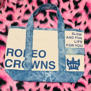 ロデオクラウンズワイドボウル(RODEO CROWNS WIDE BOWL)のロデオクラウンズ トートバッグ キャンバス MINI TOTE2(トートバッグ)