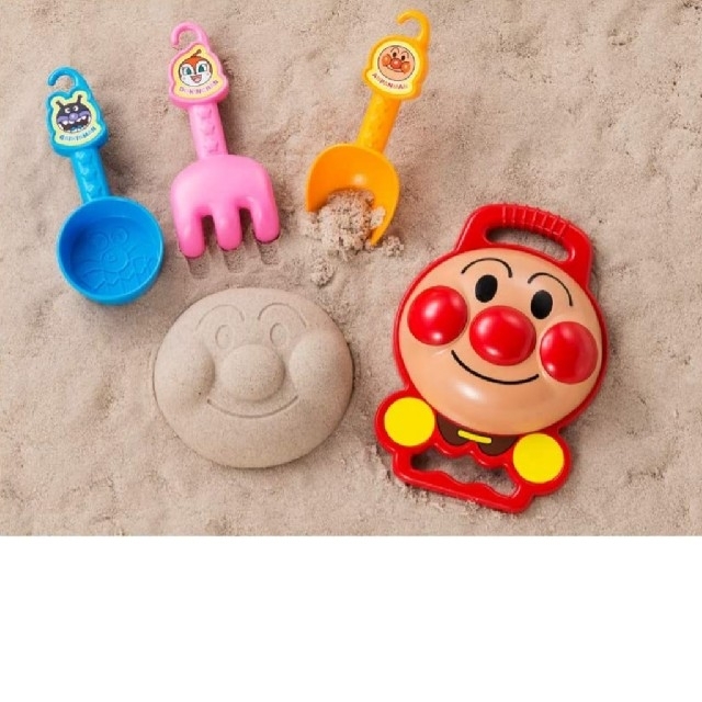 アンパンマン お出かけ砂場ホルダー キッズ/ベビー/マタニティのおもちゃ(知育玩具)の商品写真