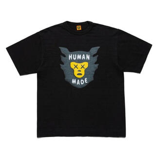 human made kaws Tシャツ　black(Tシャツ/カットソー(半袖/袖なし))