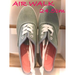 エアウォーク(AIRWALK)のAIR WALK エアウォーク スニーカー デッキシューズ（24.5cm）(スニーカー)