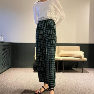 ディーホリック(dholic)のnugu 22 パンツ　rectangle pattern pants(カジュアルパンツ)