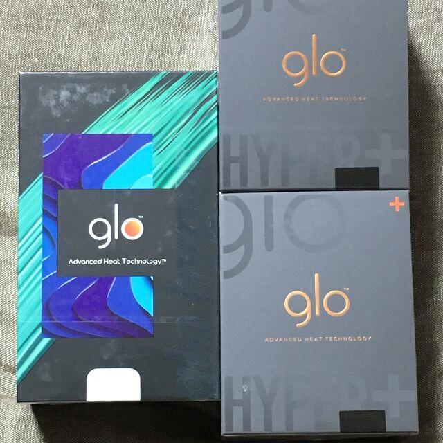 glo(グロー)の合計3台　glo hyper　プラス2台　glo hyper セット　新品未開封 メンズのファッション小物(タバコグッズ)の商品写真