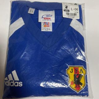 アディダス(adidas)のサッカー日本代表ユニフォーム風Tシャツ　Lサイズ(Tシャツ/カットソー(半袖/袖なし))