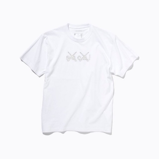 サカイ(sacai)のsacai×KAWS TOKYO FIRST  会場限定Tシャツ サイズ1(Tシャツ/カットソー(半袖/袖なし))