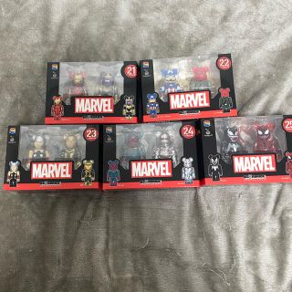 メディコムトイ(MEDICOM TOY)のMARVEL ハッピーくじ　ベアブリック　ペアボックス　全5種セット(アメコミ)