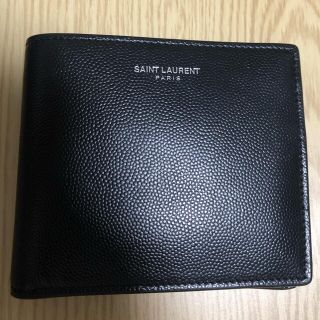 サンローラン(Saint Laurent)のSaint Laulent 財布　二つ折り　新品同様　サンローラン(折り財布)