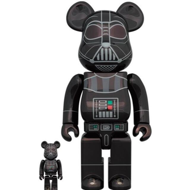 BE@RBRICK DARTH VADER 100％ & 400％