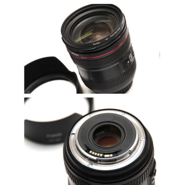 canon キヤノン EF24-70mm F4L IS USM  スマホ/家電/カメラのカメラ(レンズ(ズーム))の商品写真