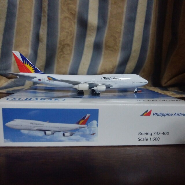 schabak1/600フィリピン航空B747-400 エンタメ/ホビーのおもちゃ/ぬいぐるみ(模型/プラモデル)の商品写真