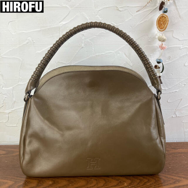 専用HIROFU ワンハンドバッグ　レザー