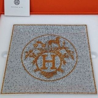 エルメス(Hermes)のエルメス モザイク ヴァンキャトル プレート皿 No.5 (23cm) ×1枚！(食器)