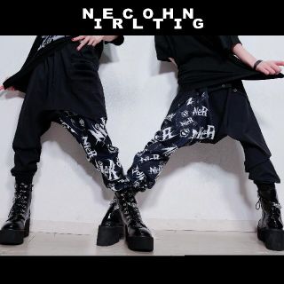 NieR サルエル 変型TWO-TONE SARROUEL PANTS(サルエルパンツ)