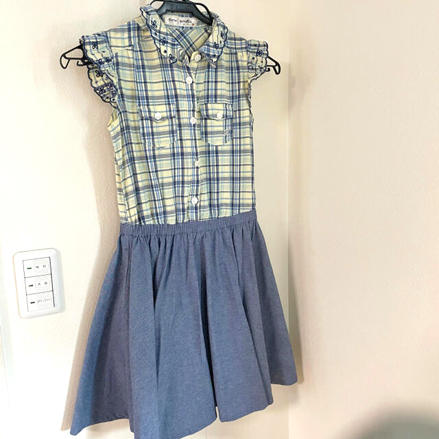 pom ponette(ポンポネット)のpom ponette　ワンピース　135 キッズ/ベビー/マタニティのキッズ服女の子用(90cm~)(ワンピース)の商品写真