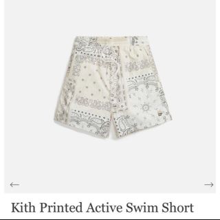 シュプリーム(Supreme)のKith Printed Active Swim Short Canvas (ショートパンツ)