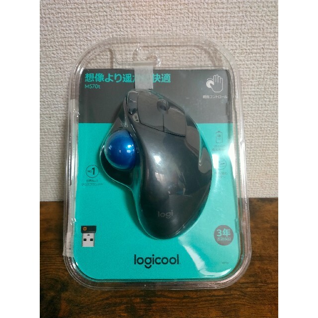 Logicool M570t　ワイヤレス　トラックボール　マウス