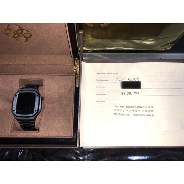 Apple Watch(アップルウォッチ)の☆Apple Watch付き☆GOLDEN CONCEPT 44mm EV44  スマホ/家電/カメラのスマホアクセサリー(モバイルケース/カバー)の商品写真