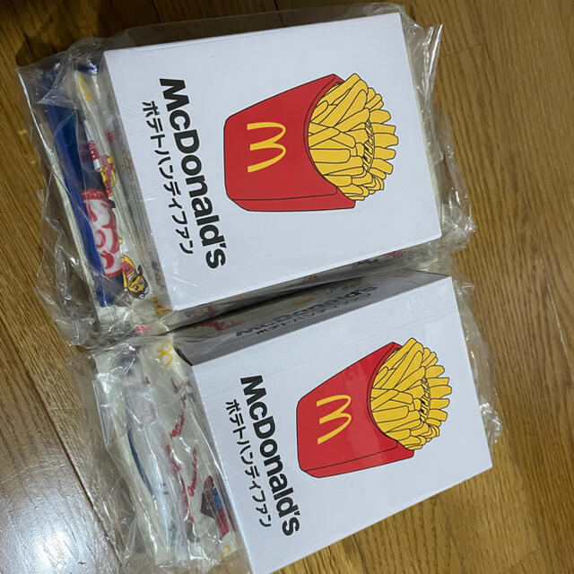 マクドナルド(マクドナルド)のマクドナルド　50周年限定「BIG SMILE BAG」グッズ　2セット エンタメ/ホビーのおもちゃ/ぬいぐるみ(キャラクターグッズ)の商品写真