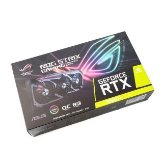 エイスース(ASUS)のASUS ROG Strix RTX 3060 Ti ハッシュレート制限なし(PCパーツ)