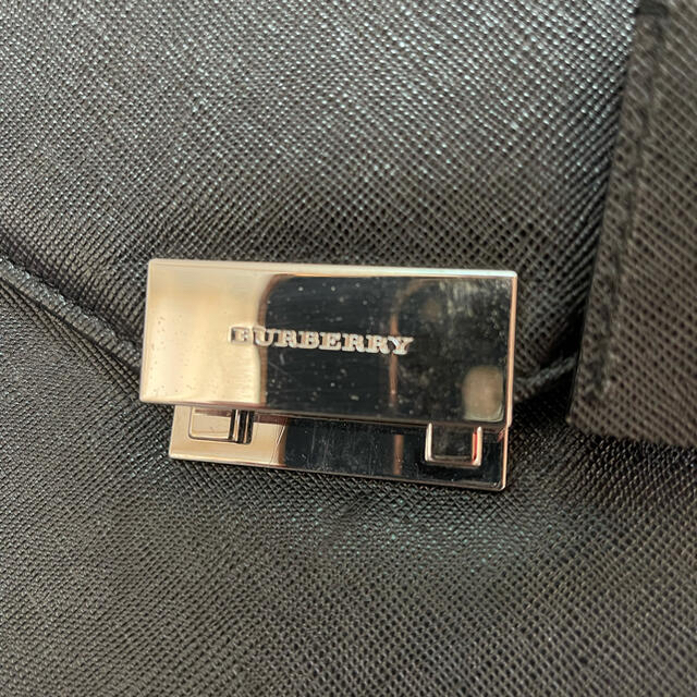 BURBERRY(バーバリー)のBurberry バーバリー　ビジネスバッグ サフィアーノレザー 鍵付 ブラック メンズのバッグ(ビジネスバッグ)の商品写真
