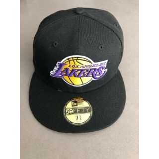 ニューエラー(NEW ERA)のnewera lakers キャップ　7 5/8(キャップ)