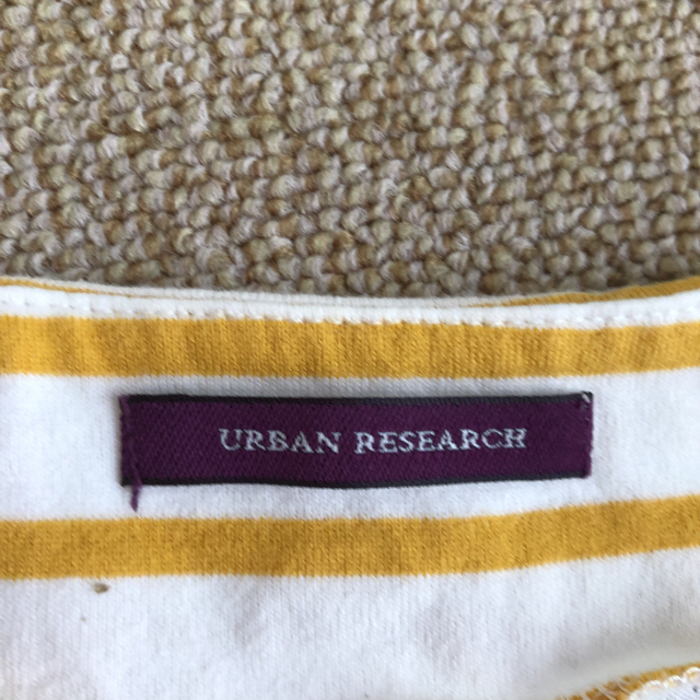 URBAN RESEARCH(アーバンリサーチ)のアーバンリサーチ　ボーダーTシャツ レディースのトップス(カットソー(半袖/袖なし))の商品写真