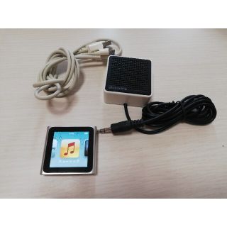 アイポッド(iPod)のiPod nano 第6世代 シルバー(ポータブルプレーヤー)