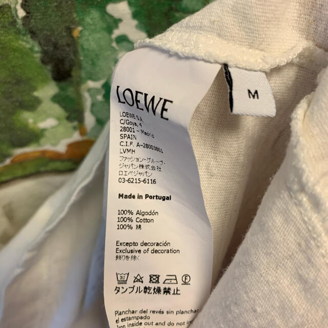 LOEWE(ロエベ)の正規 18AW LOEWE ロエベ Tシャツ メンズのトップス(Tシャツ/カットソー(半袖/袖なし))の商品写真