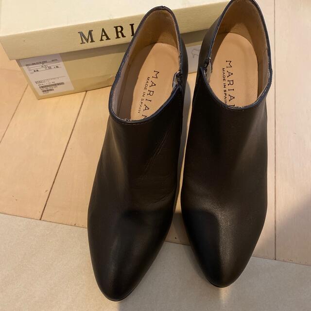 MARIAN マリアン　ブーティ　ダークブラウン　未使用 レディースの靴/シューズ(ブーティ)の商品写真