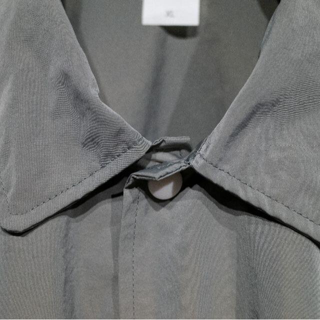コーチジャケット グレー PVC インポート スケーター アウトドア  メンズのジャケット/アウター(ナイロンジャケット)の商品写真