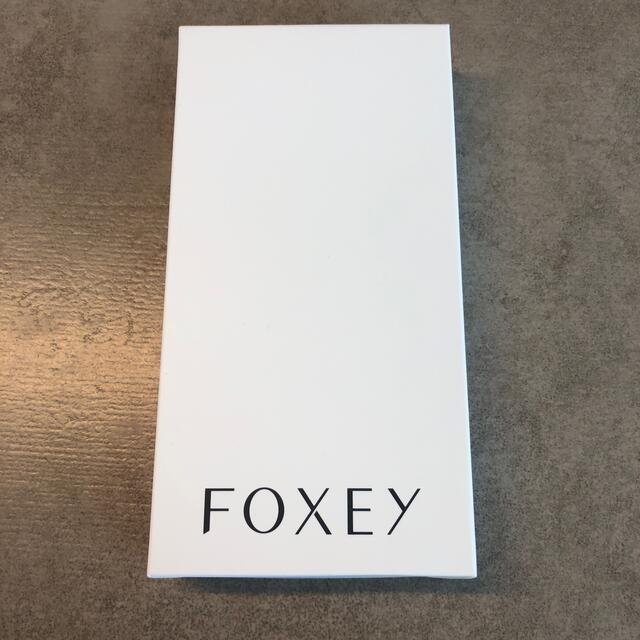 FOXEY(フォクシー)のFOXEY ノベルティ ミニファン 扇風機 ネイビー ロゴ レディースのファッション小物(その他)の商品写真