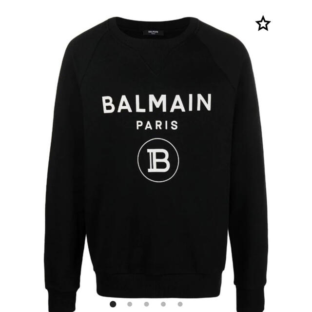 スウェットBALMAIN ロゴスウェットシャツ(正規品)