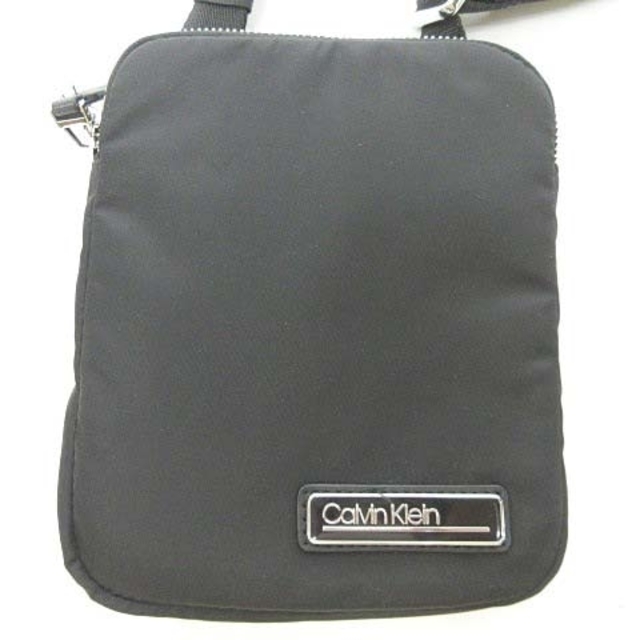Calvin Klein(カルバンクライン)のカルバンクライン ショルダーバッグ サコッシュ ポシェット ナイロン 黒 メンズのバッグ(ショルダーバッグ)の商品写真