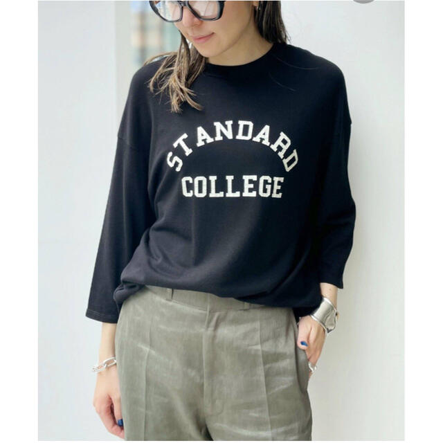 L'Appartement DEUXIEME CLASSE(アパルトモンドゥーズィエムクラス)のL'Appartement Americana Football T-sh レディースのトップス(カットソー(長袖/七分))の商品写真