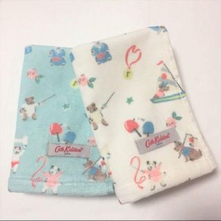 キャスキッドソン(Cath Kidston)の【東京オリンピック限定柄】ハンドタオル　２枚組(タオル/バス用品)