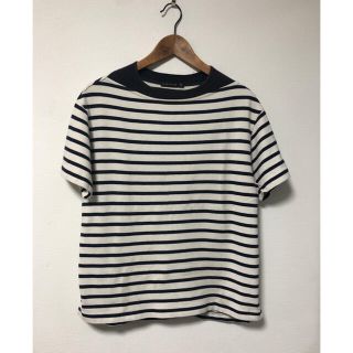 ビームス(BEAMS)のSCYE BASICS サイベーシックス　ボーダーカットソー(Tシャツ/カットソー(半袖/袖なし))