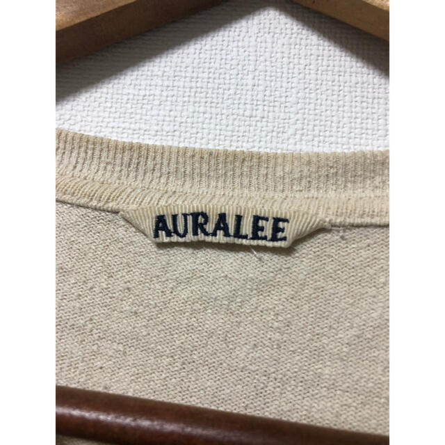 COMOLI(コモリ)のオーラリー　シルクカットソー　auralee メンズのトップス(Tシャツ/カットソー(半袖/袖なし))の商品写真