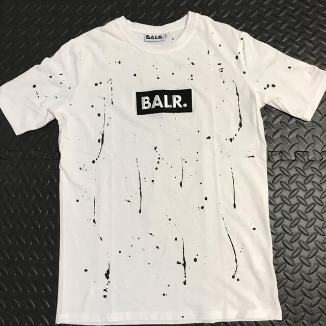 BALR. スプラッターＴシャツ （ホワイト）メンズ