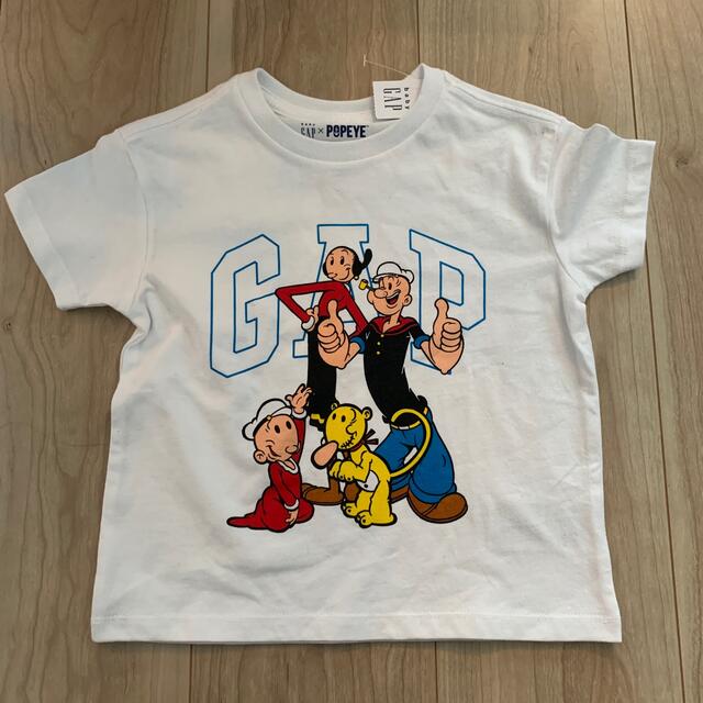 babyGAP(ベビーギャップ)のGAP × POPEYE ポパイ コラボ Tシャツ 90 キッズ/ベビー/マタニティのキッズ服男の子用(90cm~)(Tシャツ/カットソー)の商品写真