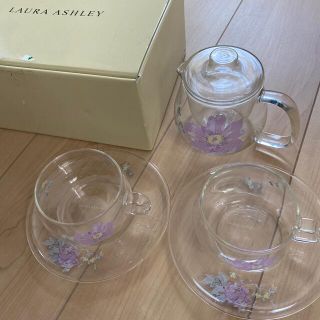 ローラアシュレイ　ピオニー　耐熱ティーセット(食器)