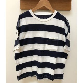 ムジルシリョウヒン(MUJI (無印良品))のMUJIボーダー Tシャツ(Tシャツ(半袖/袖なし))