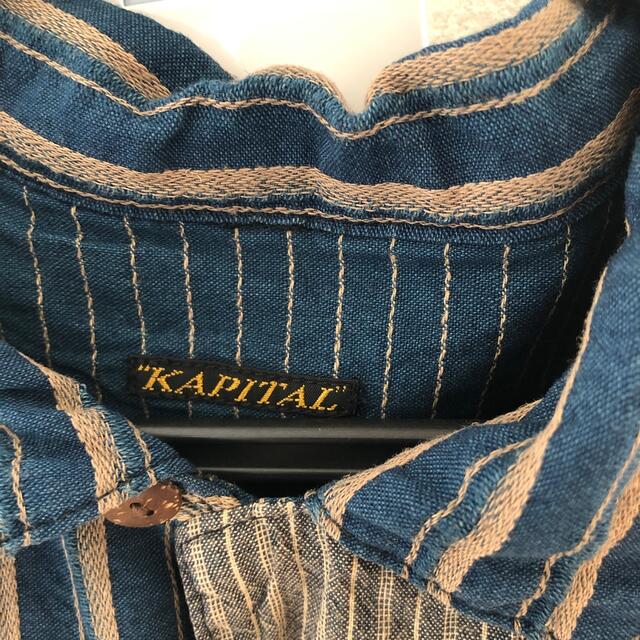 KAPITAL(キャピタル)のKAPITAL シャツ　麻素材 メンズのトップス(シャツ)の商品写真