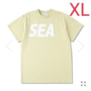 シー(SEA)のSEA T-shirt XLサイズ PARCHMENT-WHITE(Tシャツ/カットソー(半袖/袖なし))