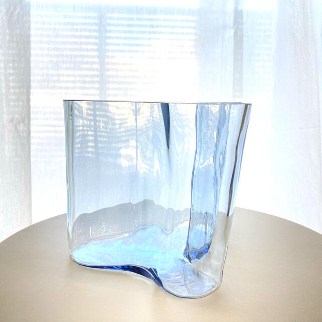 Iittala Aalto 花瓶 4.75インチ リサイクル版 花瓶、花器