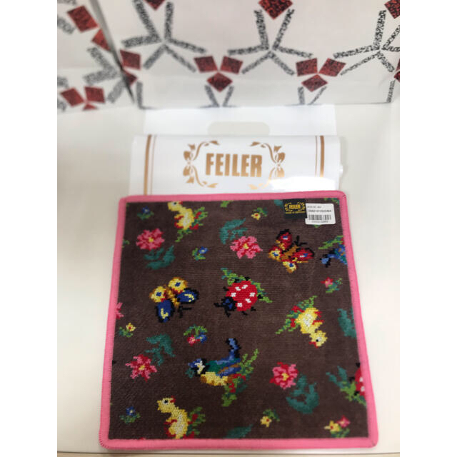 FEILER(フェイラー)のさなえ様　専用　匿名配送　新作フェイラーハイジブラウン　先行発売フェイラー レディースのファッション小物(ハンカチ)の商品写真