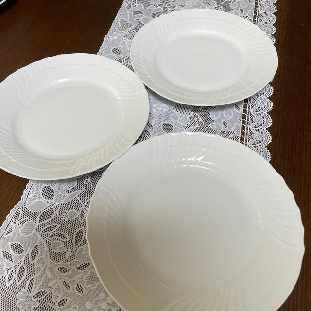 リチャードジノリ ベッキオホワイト プレート皿×3